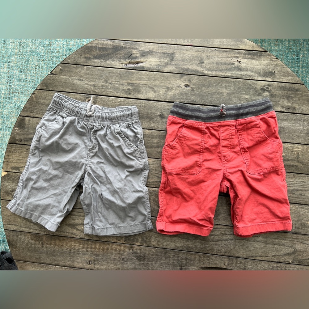Boys size 6 pull on shorts Sonoma jumping beans cotton summer bottoms
